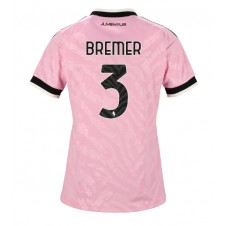 Juventus Gleison Bremer #3 Bortatröja Dam 2026-27 Korta ärmar